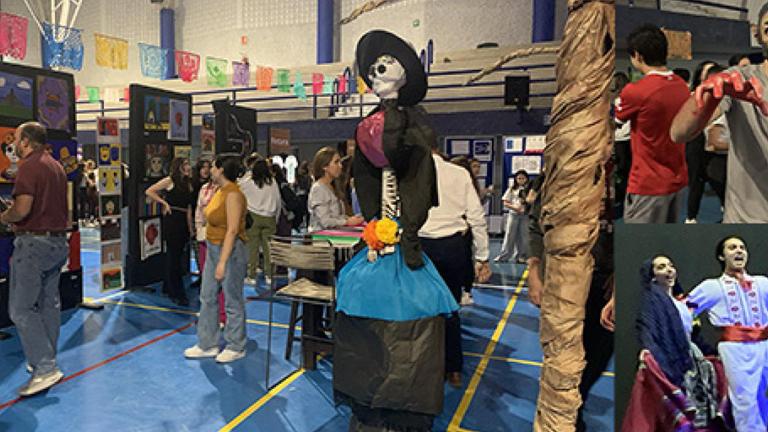 El tema del evento fue Leyendas mexicanas.